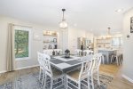 Formal dining area just off of the kitchen